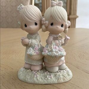 1985 Precious Moments VTG "To My Forever Friend" Samuel J. Butcher Decor Retro